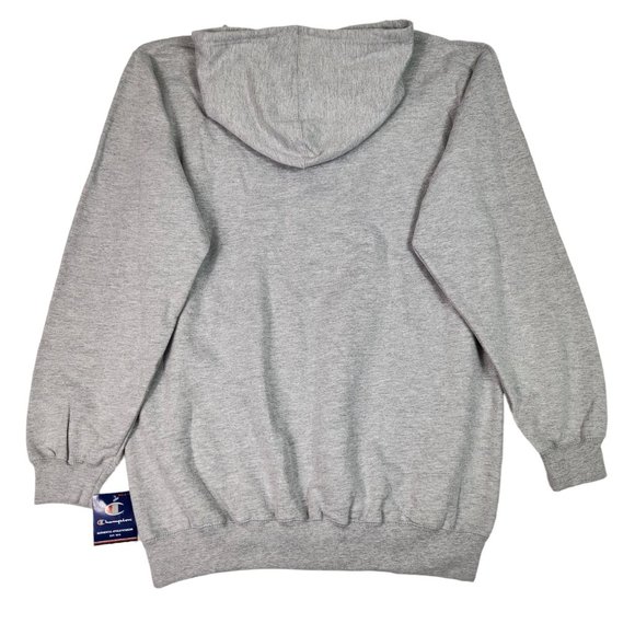 Champion Mens Pullover Graphic Hoodie Size XLT Big & Tall Gray Lightweight NWT - Picture 3 of 11